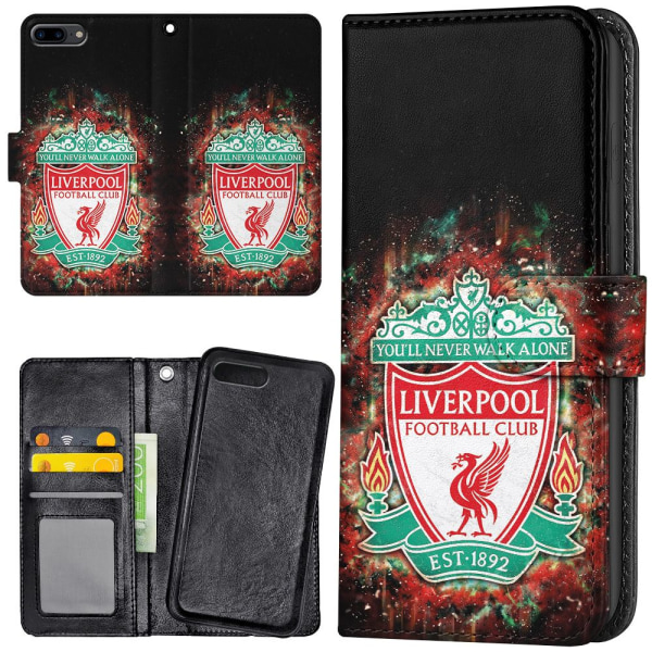 iPhone 7/8 Plus - Plånboksfodral/Skal Liverpool