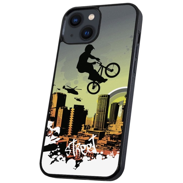 iPhone 13 - Cover/Mobilcover Street BMX Multicolor