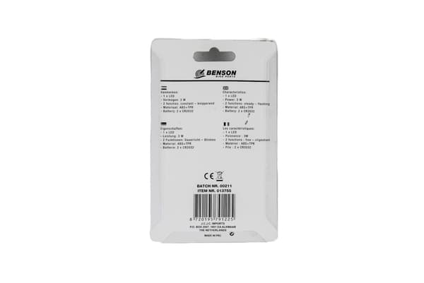 Cykellampa LED 3 W