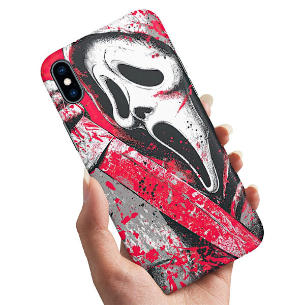 Deksel / Mobildeksel til iPhone XS Max - Scream Ghostface