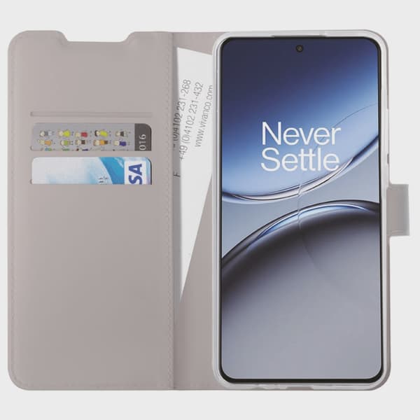Vivanco Classic Plånboksfodral OnePlus Nord 4 5G Taupe