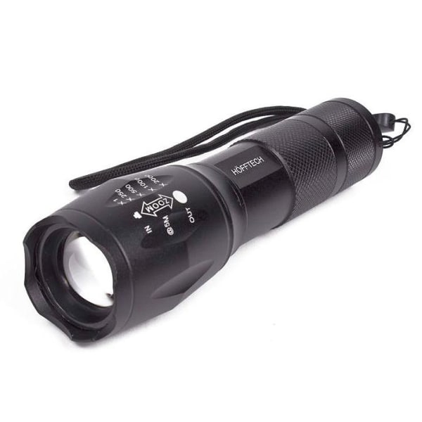 Lommelykt / Tactical LED-lampe - 5W Superbeam Black 0e54 | Black | 173 |  Fyndiq