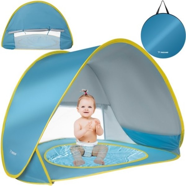 Strandtält för Barn med Pool / Pop-Up Tält - Vindskydd