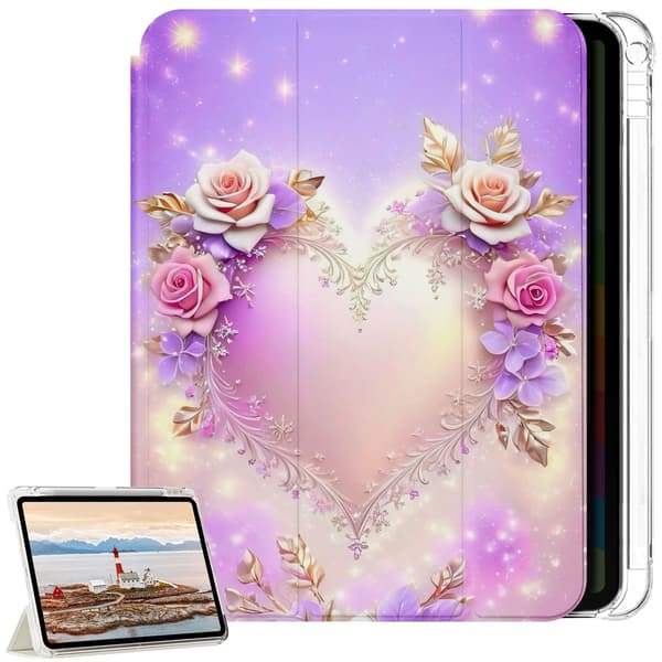 Deksel til iPad Air 11" 6th/7th gen - M2/M3 - 2024/2025 - Heart