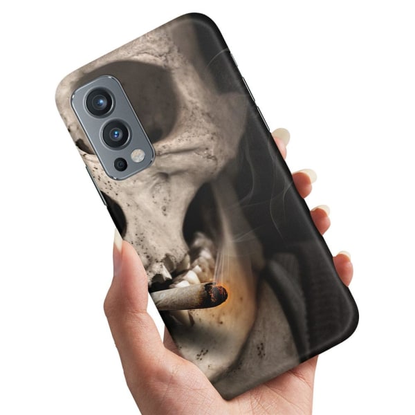 OnePlus Nord 2 5G - Deksel/Mobildeksel Smoking Skull