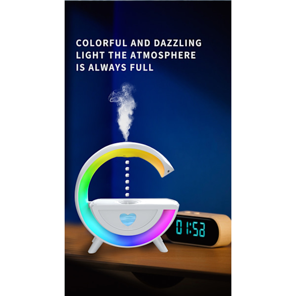 Luftrenser / Natlampe / Duftspredere - Bluetooth-højttaler