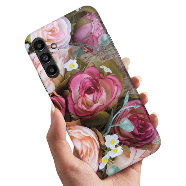 Samsung Galaxy A14 - Cover/Mobilcover Blomster