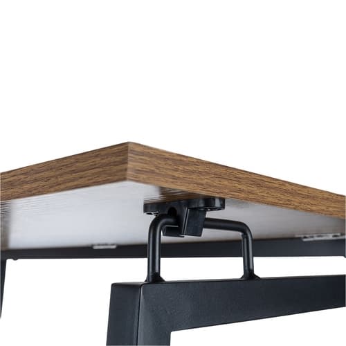 Hopfällbart Skrivbord / Laptopbord - 80x74x40 cm Brown