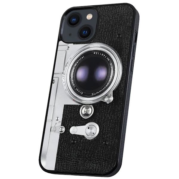 iPhone 14/15 Plus - Deksel/Mobildeksel Retro Kamera
