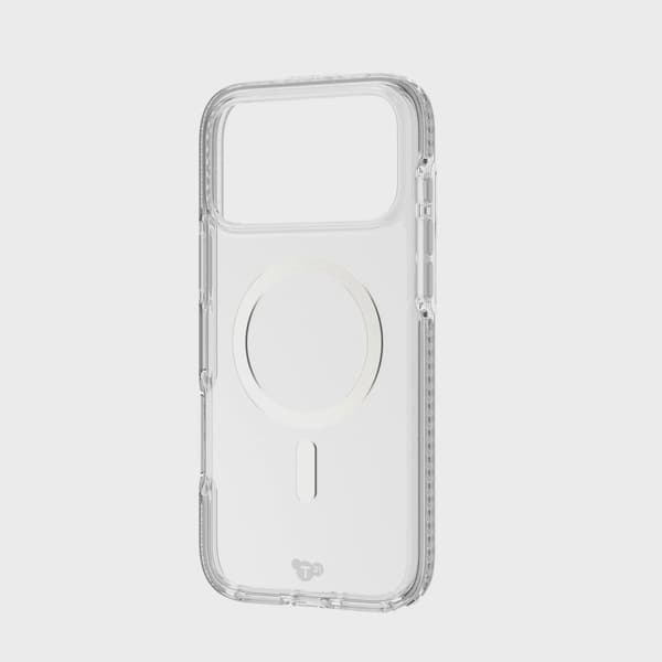 Tech21 Evo Crystal MagSafe iPhone 18 Pro Max/17 Pro Max Klar/Silver