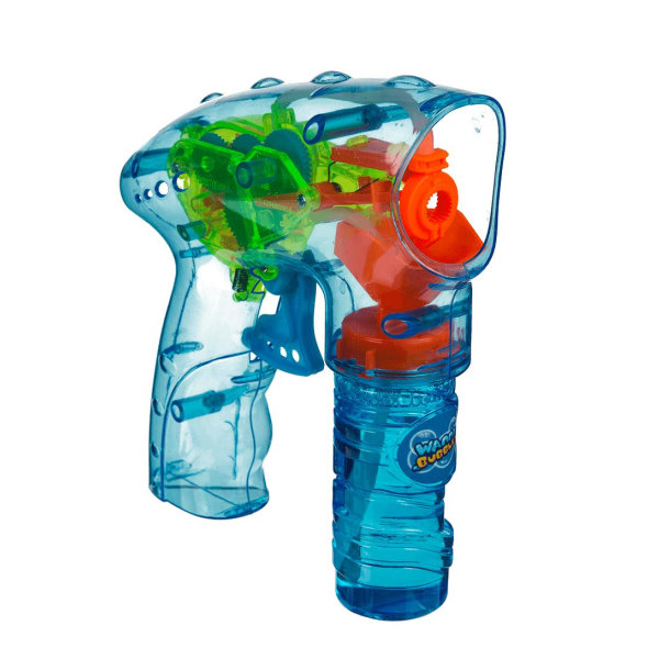 Bubbelpistol / Bubble Gun - Skjuter ut Såpbubblor Transparent
