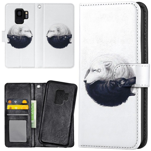Samsung Galaxy S9 - Mobilcover/Etui Cover Yin & Yang Ulve