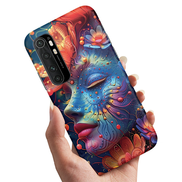 Xiaomi Mi Note 10 Lite - Skal/Mobilskal Psychedelic