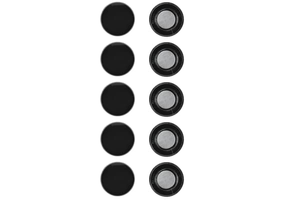 Magnet 30 mm 10 st svart