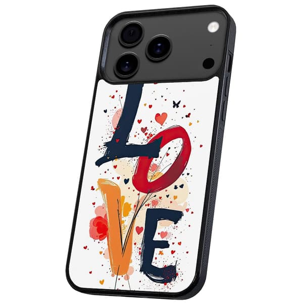 iPhone 17 Pro Max - Skal/Mobilskal Love