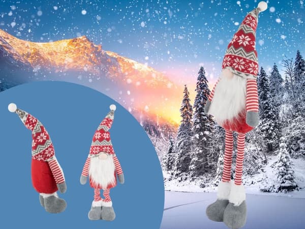 Julspöke spökteleskop reguised ben 50 - 70cm Red