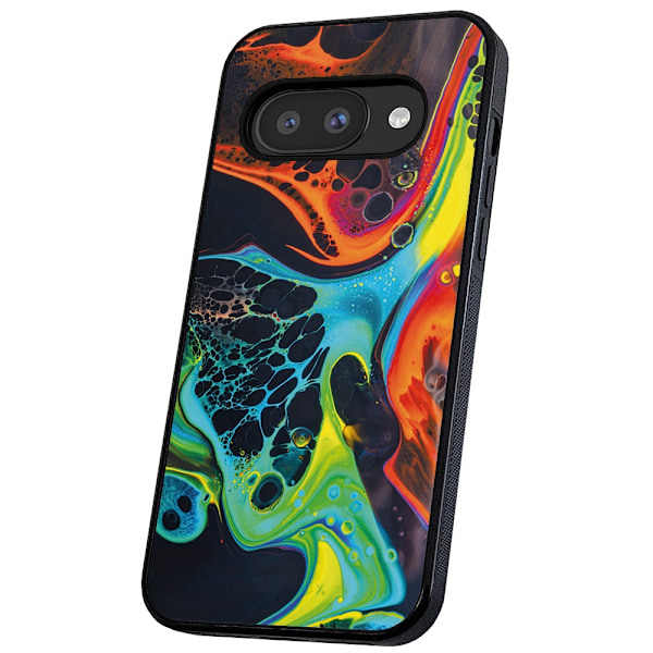 Google Pixel 9A - Deksel/Mobildeksel Marmor
