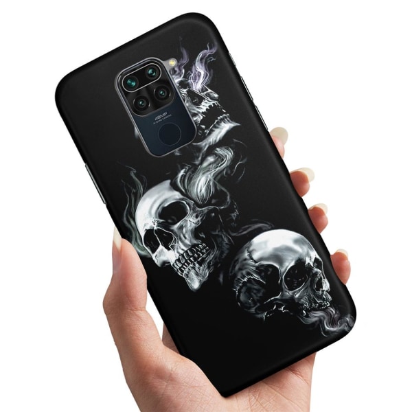 Xiaomi Redmi Note 9 - Skal/Mobilskal Skulls