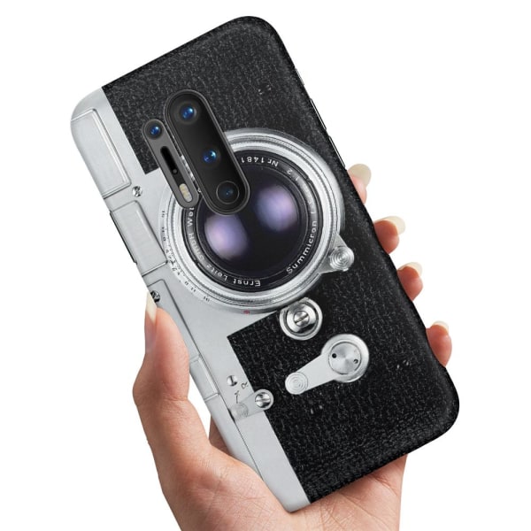 OnePlus 8 Pro - Cover/Mobilcover Retro Kamera