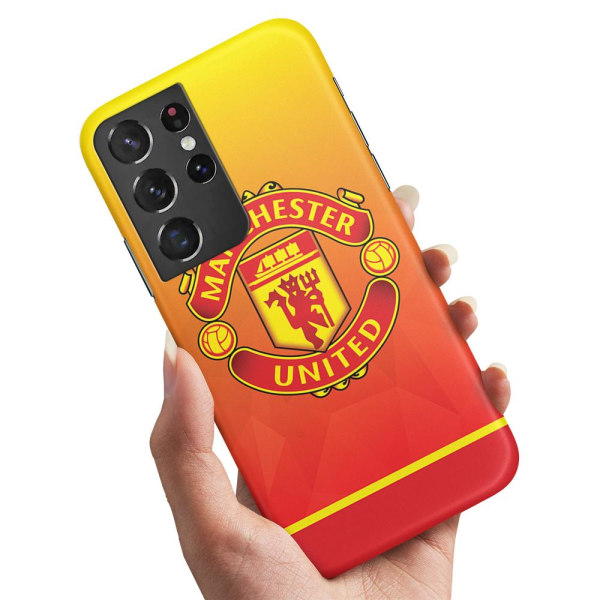 Samsung Galaxy S21 Ultra - Cover/Mobilcover Manchester United