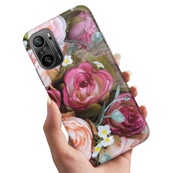 Xiaomi Mi 11i - Cover/Mobilcover Blomster