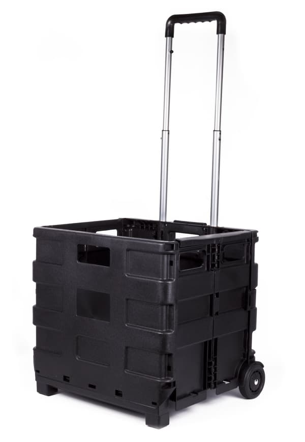Transportvagn hopfällbar stor