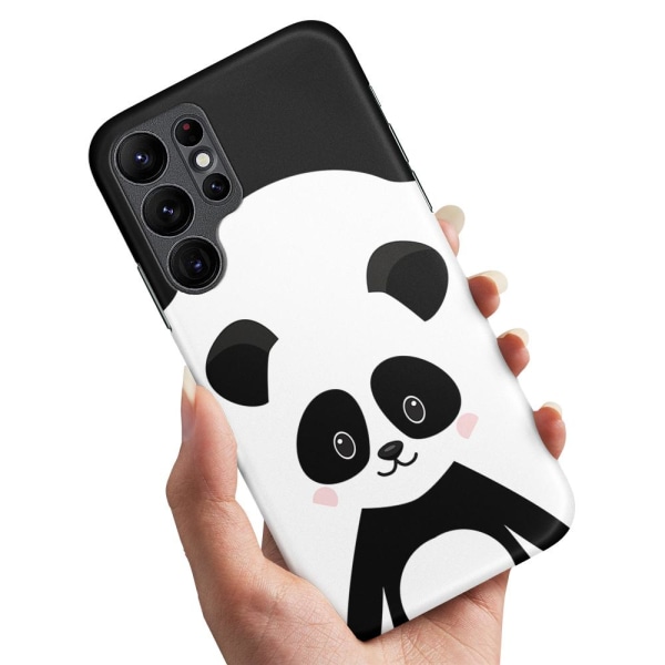 Samsung Galaxy S22 Ultra - Skal/Mobilskal Cute Panda multifärg