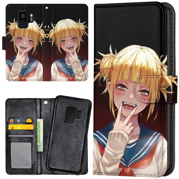 Samsung Galaxy S9 - Plånboksfodral/Skal Anime Himiko Toga