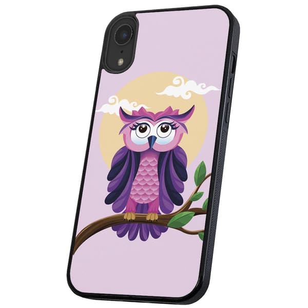 iPhone X/XS - Skal/Mobilskal Fin Uggla multifärg