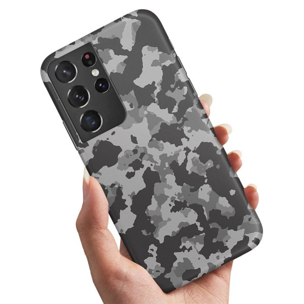 Samsung Galaxy S21 Ultra - Skal/Mobilskal Kamouflage