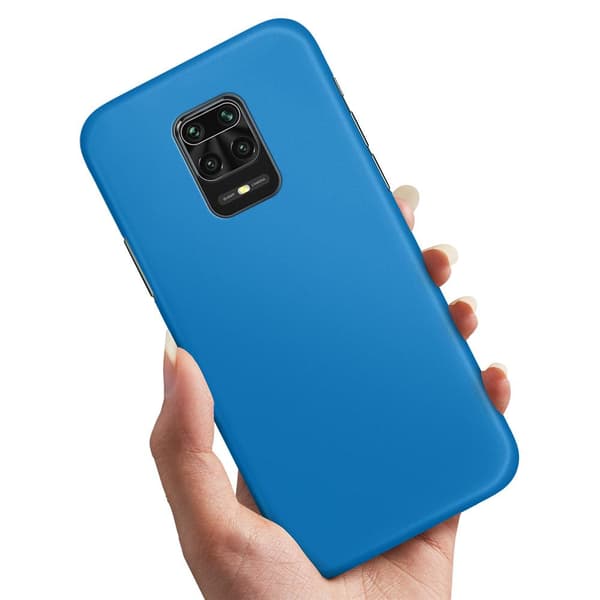Skal / Mobilskal till Xiaomi Redmi Note 9 Pro - Blå Blå