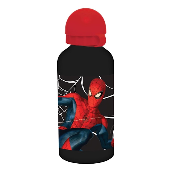 Spiderman mörk aluminiumflaska 500 ml