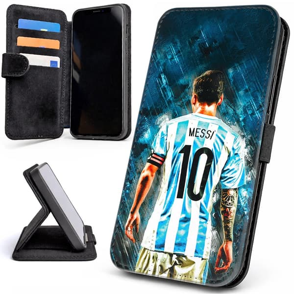 Lompakkokotelo / Kuoret iPhone 17 Pro Max - Messi