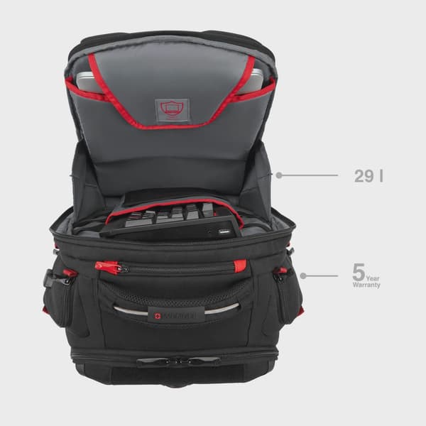 Wenger PlayerOne 17.3" Gaming Datorryggsäck Svart