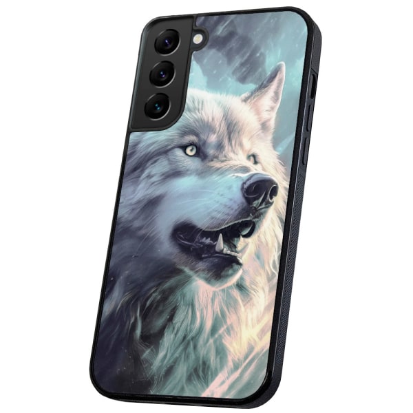 Samsung Galaxy S22 - Deksel/Mobildeksel Wolf