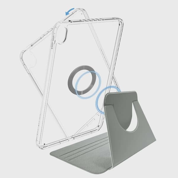 X2O 2i1 Mag Folio 360° Fodral Apple iPad 11"/10.9" Grå