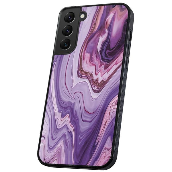 Samsung Galaxy S22 Plus - Cover/Mobilcover Marmor Multicolor