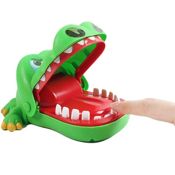 Krokodil Tandläkare - Spel & lek för barn Grön