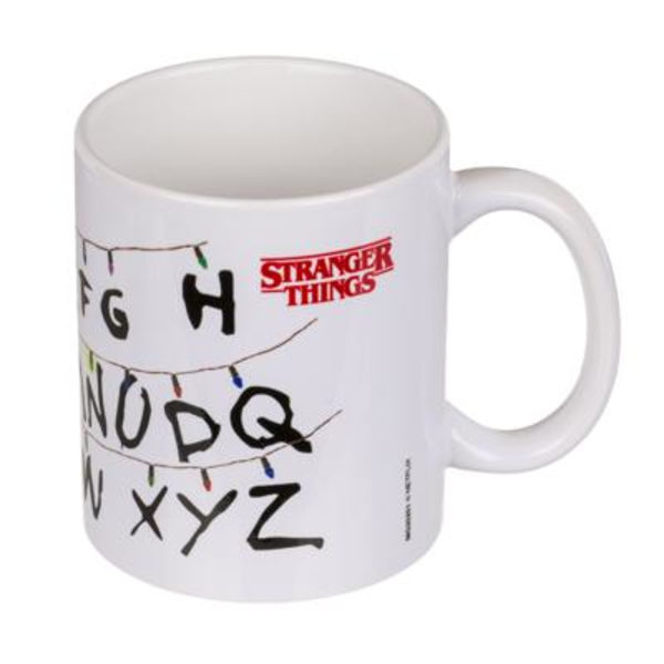 Mugg / Kaffemugg - Stranger Things Vit