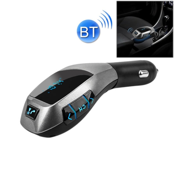 Bluetooth FM-sändare & MP3 & USB med Svarsfunktion - Till Bil multifärg