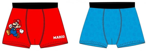 Super Mario Kalsonger för Barn - 2-Pack 10 år