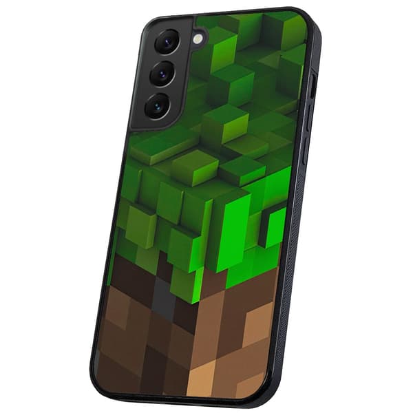 Samsung Galaxy S22 Plus - Deksel/Mobildeksel Minecraft
