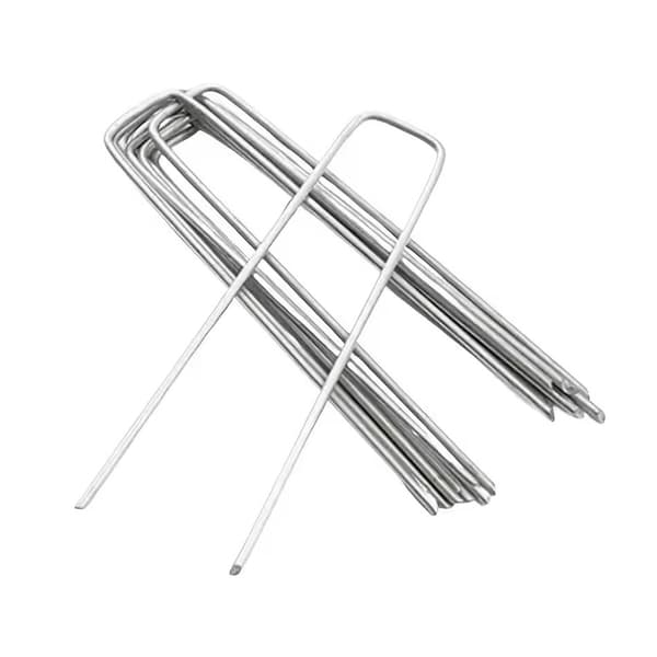 Trädgårdsankare U-form - 100-pack