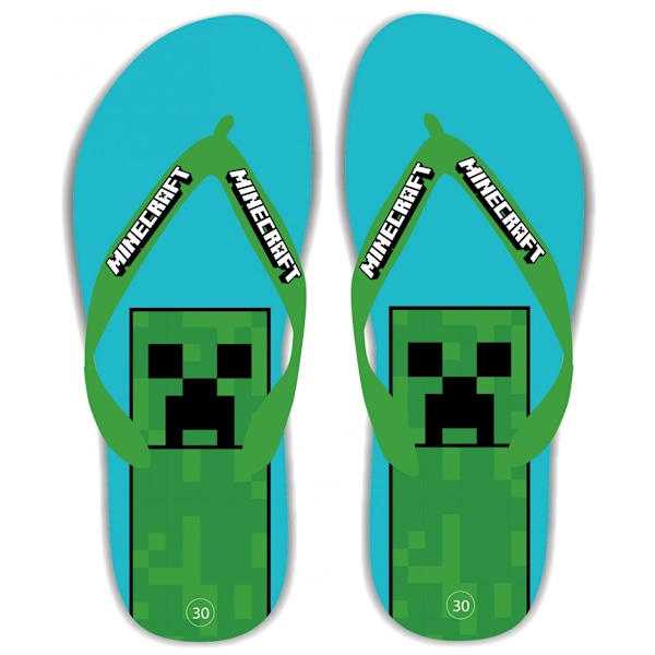 Minecraft Flip-flop Tofflor för Barn 29/30