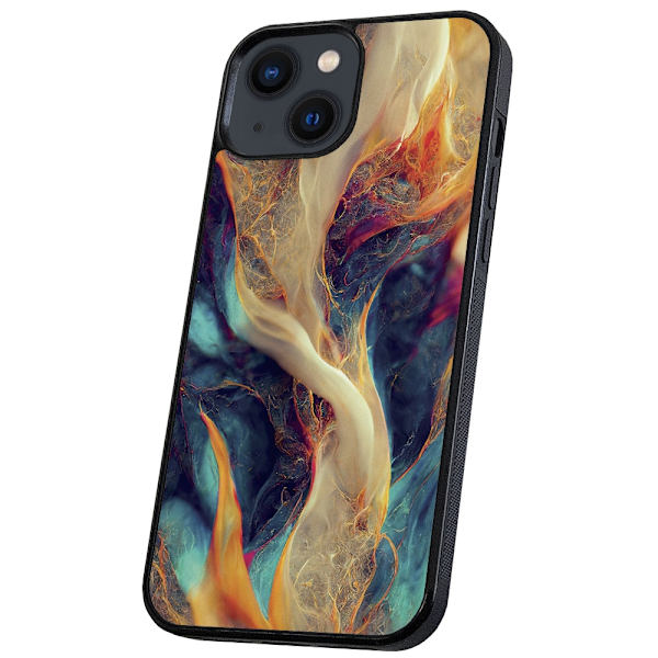 iPhone 14/15 Plus - Skal/Mobilskal Abstrakt Mönster