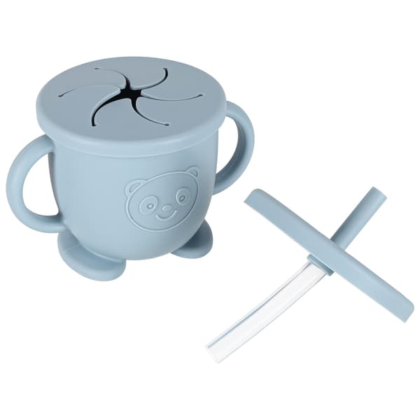 Barnservis Silikon - 9-delar Blue