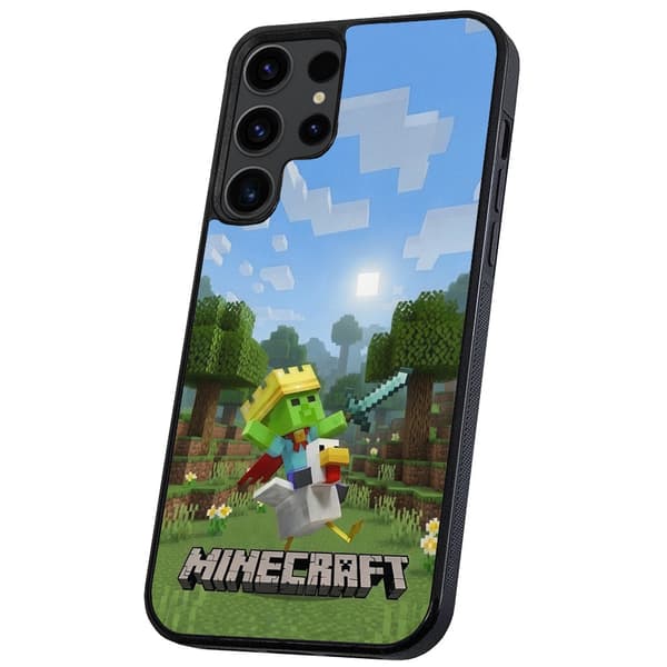 Samsung Galaxy S22 Ultra - Deksel/Mobildeksel Minecraft