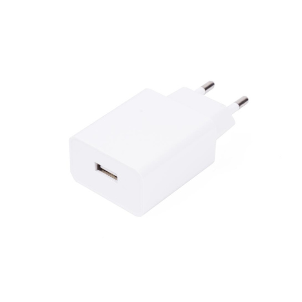 USB-A laddare 2A vit