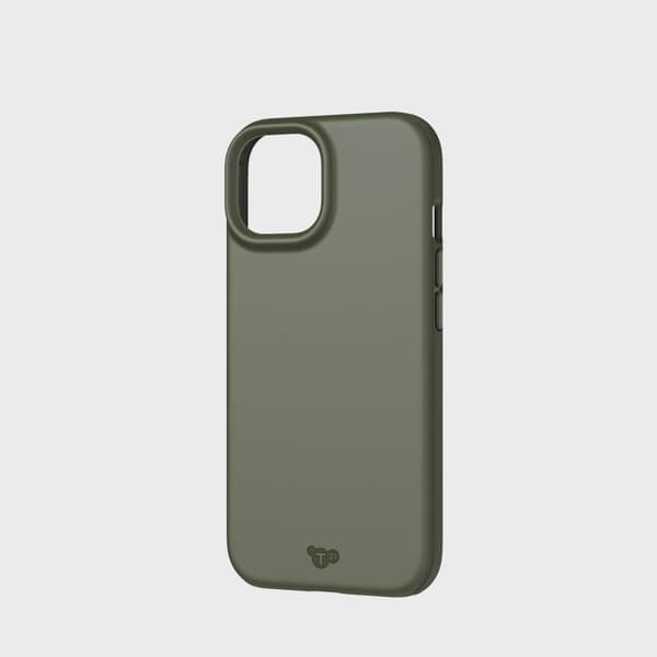 Tech21 Evo Lite iPhone 17e/16e/15/14/13 Khaki Grön