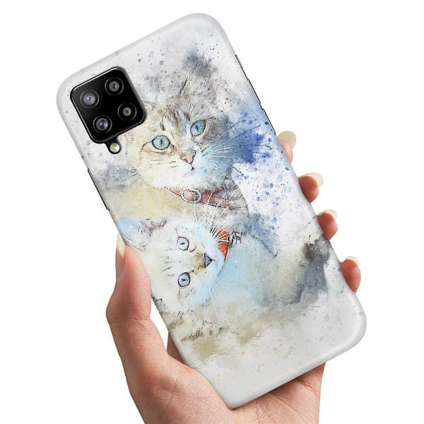 Deksel / Mobildeksel til Samsung Galaxy A12 - Katter
